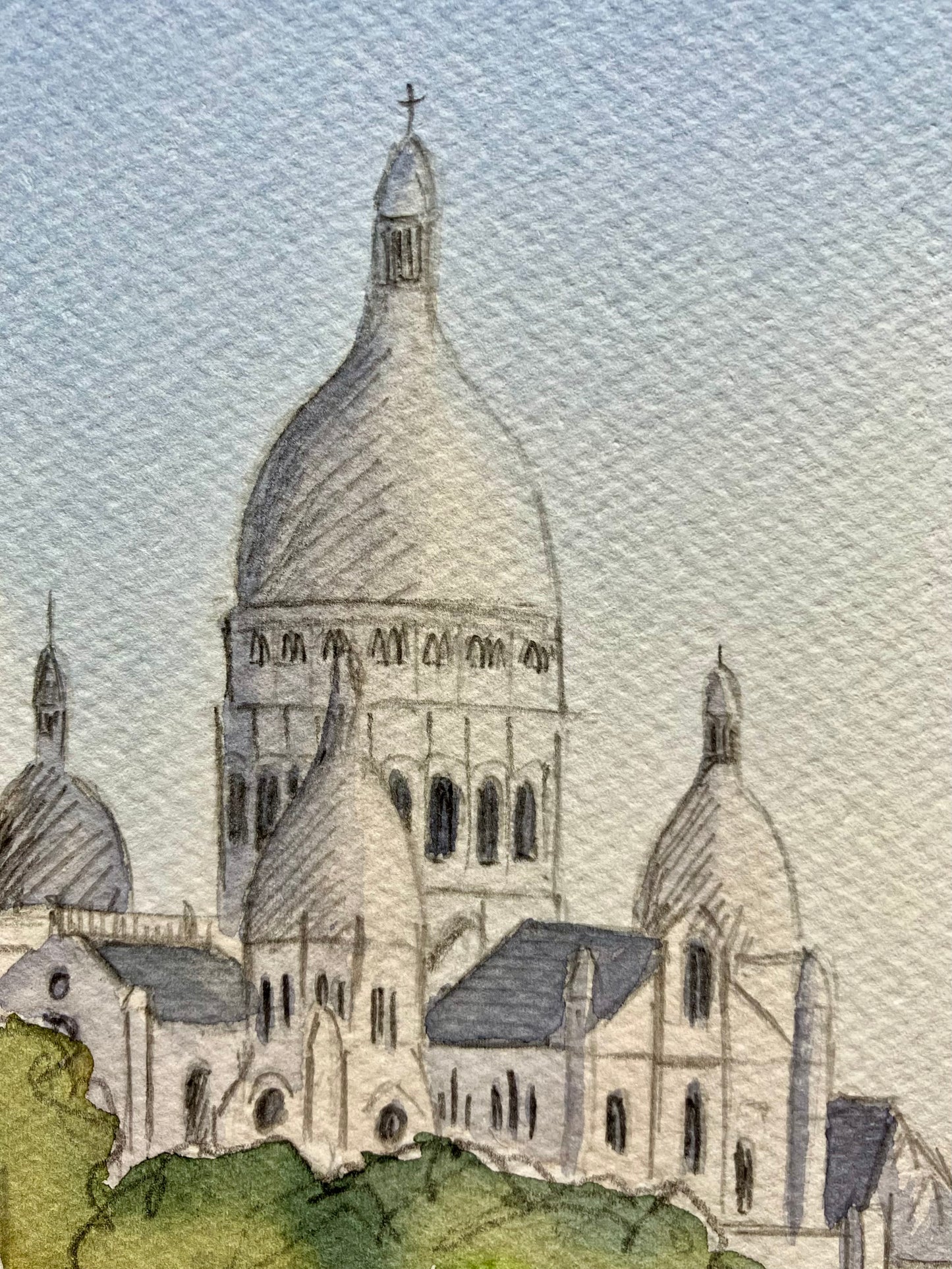 Aquarelle originale / Montmartre