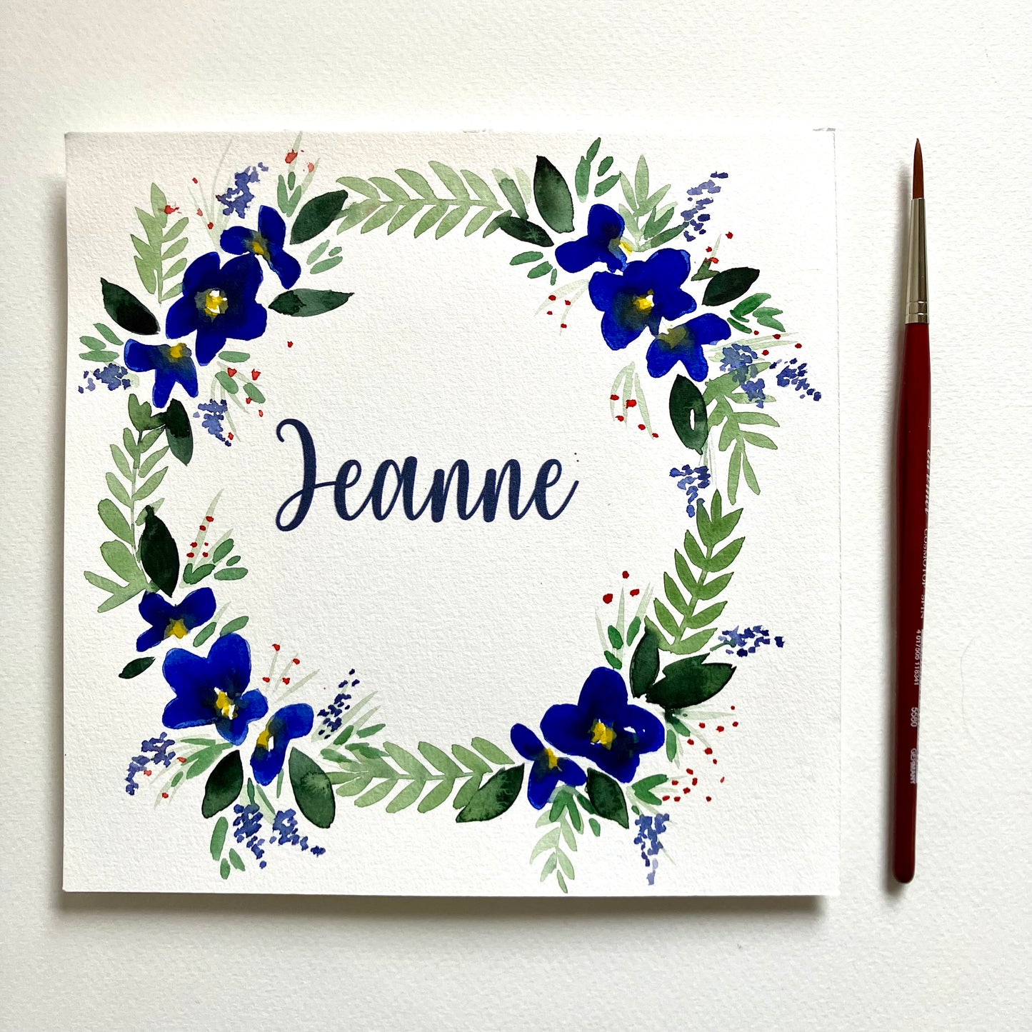 Aquarelle originale / personnalisable