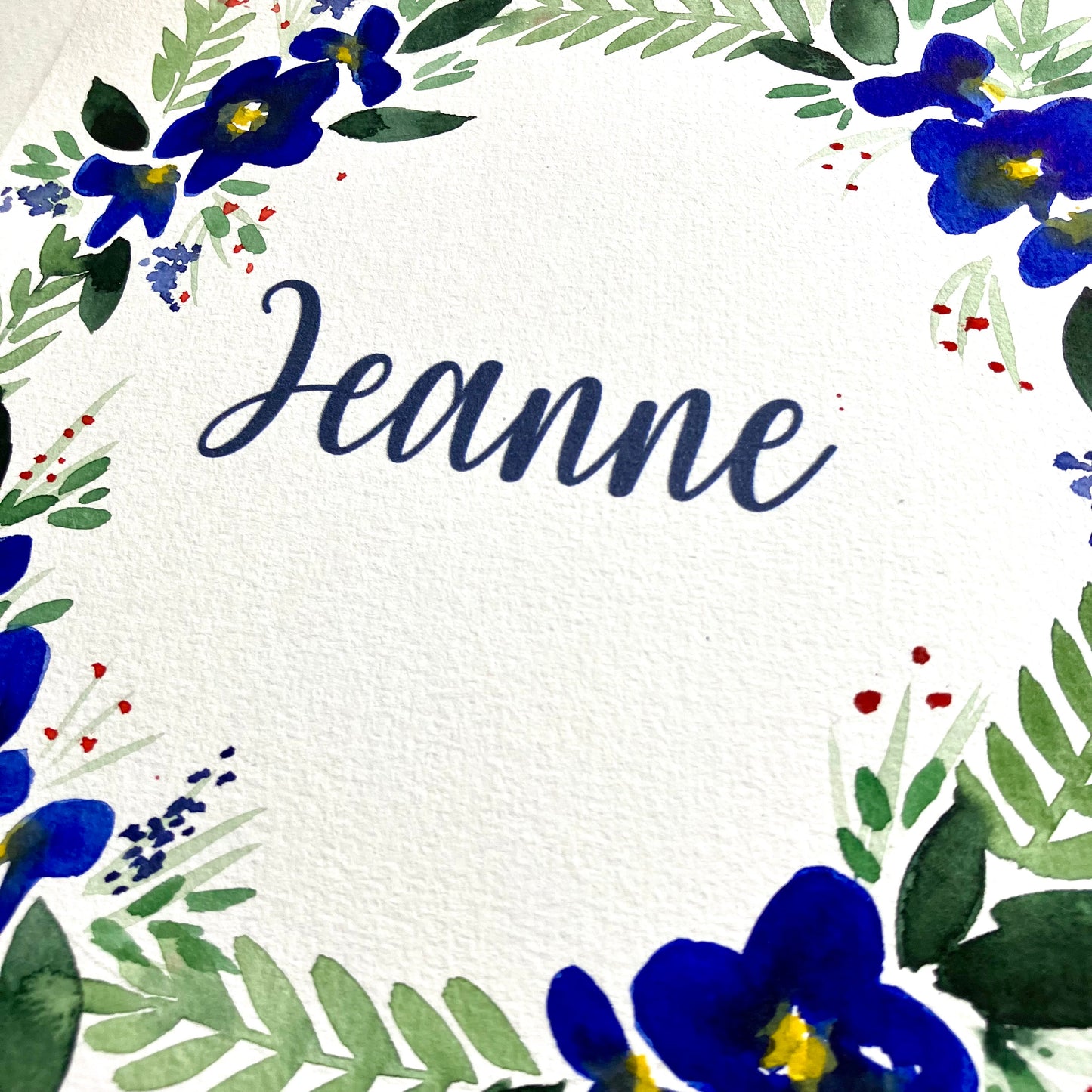 Aquarelle originale / personnalisable