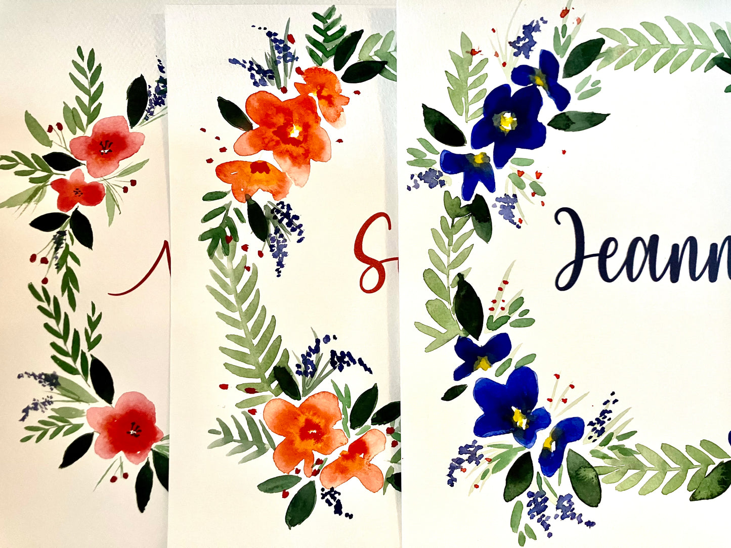 Aquarelle originale / personnalisable