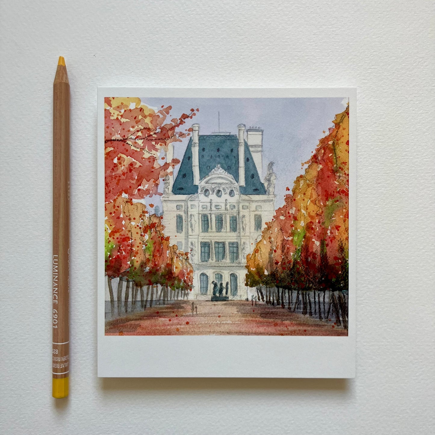 Carte Postale / le Louvre