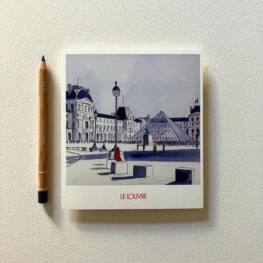Carte Postale / le Louvre
