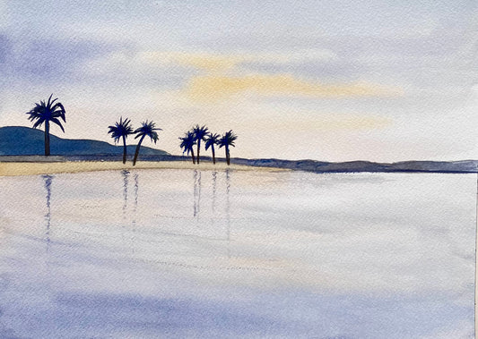 Aquarelle originale - Le Mourillon / Toulon
