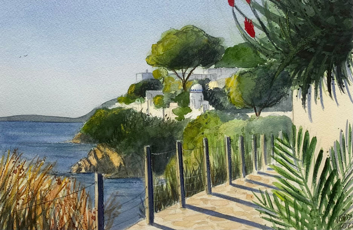 Aquarelle originale - la Mitre / Toulon
