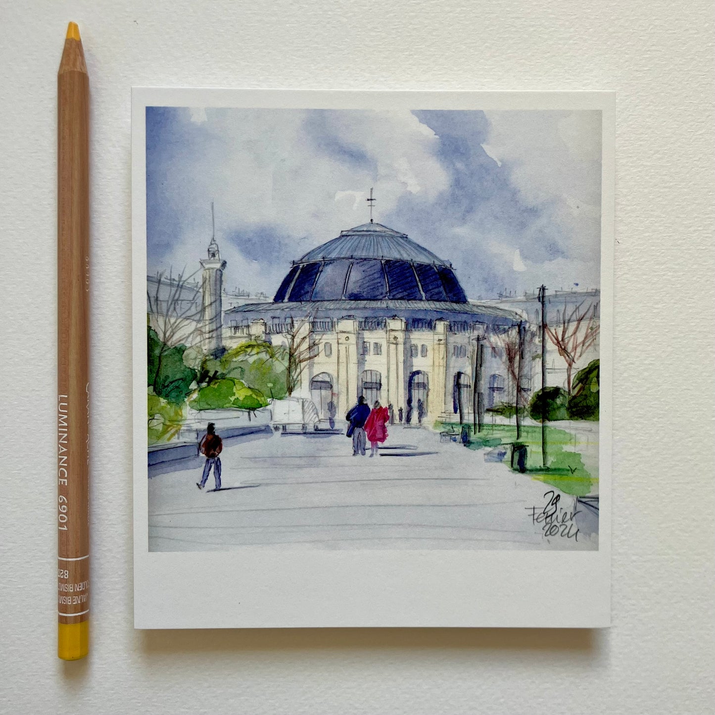 Carte Postale / la Bourse de Commerce