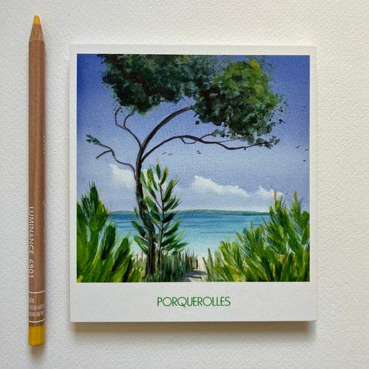 Carte Postale / Porquerolles