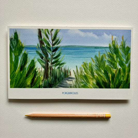 Carte Postale / Porquerolles